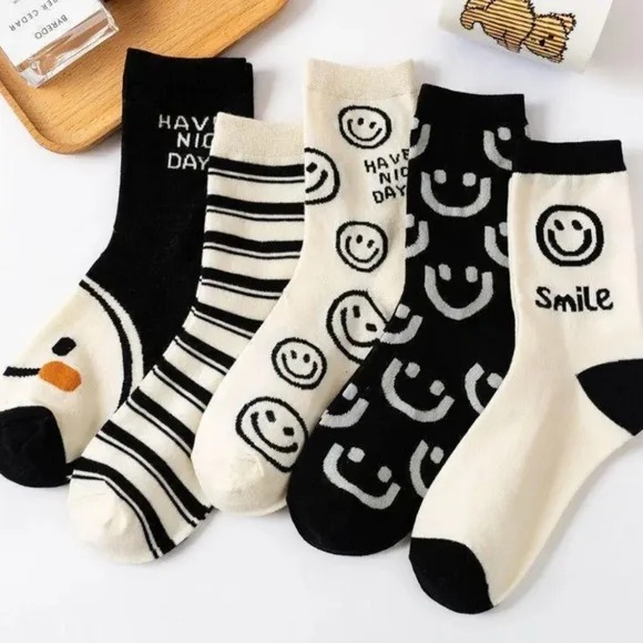 Smiley Face Socks
